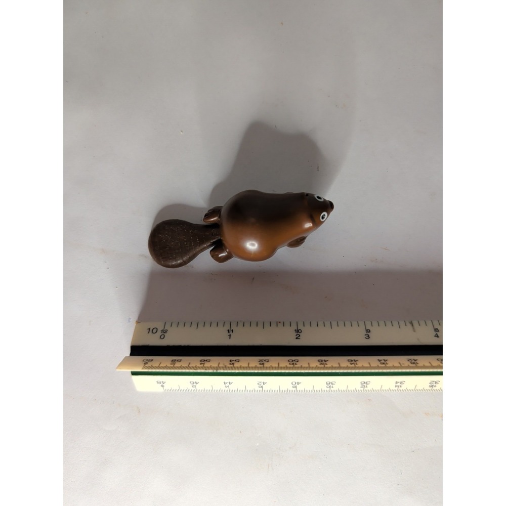 Playmobil Beaver Animals Wildlife Hinge Tail Plastic 2"
